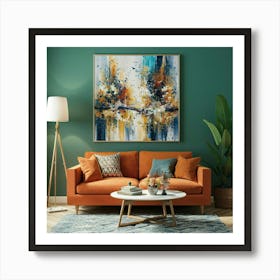 Abstract Painting 2 Art Print