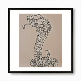 Cobra Art Print