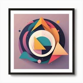 Abstract Geometric Design Art Print