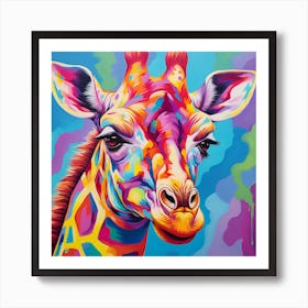 Giraffe Art Print