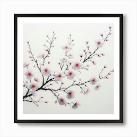 Cherry Blossoms Art Print