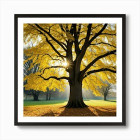 Autumn Tree 1 Art Print