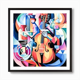 Hearing the music 3 Art Print