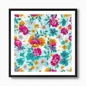 Floral Pattern Art Print