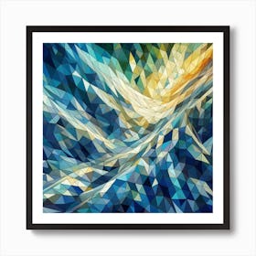 Abstract Painting 4 Art Print