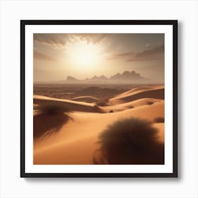 Sahara Desert 139 Art Print