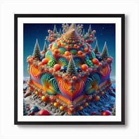 Fractal Art 6 Art Print