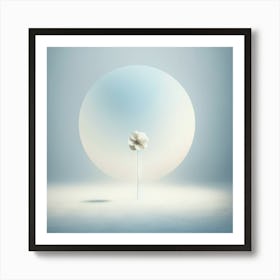 White Flower 8 Art Print