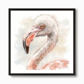 Flamingo Art Print