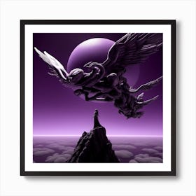 Angel Of The Sky Art Print