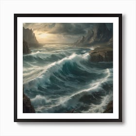 Ocean Storm Art Print