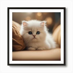 Cute Kitten 19 Art Print