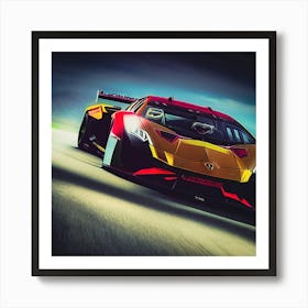 Lamborghini Huracan Art Print