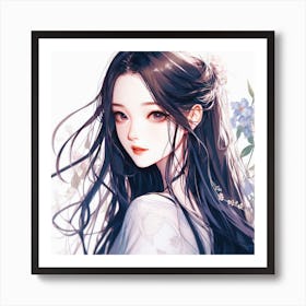 Anime Girl (37) Art Print