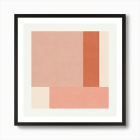 Minimalist Abstract Geometries - Tct 01 2 Art Print