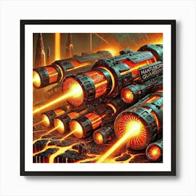 Mantle Guardians Weaponry Art Print