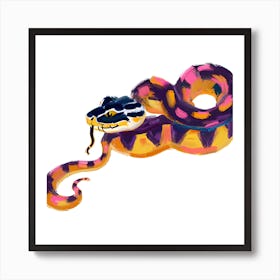 King Snake 04 Art Print