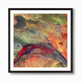 Earth From Space Art Print