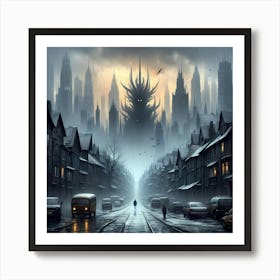 Dark City Art Print