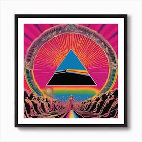 Dark Side Of The Moon Art Print