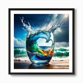 Heart Of The Ocean Art Print