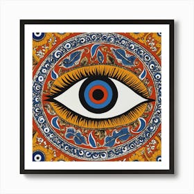 Eye Of God 2 Art Print