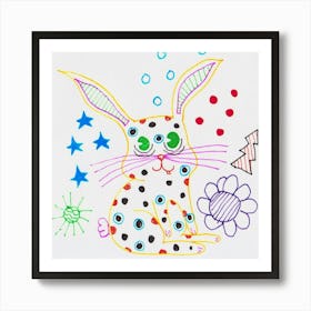 Bunny 1992 Art Print