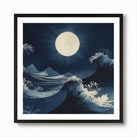 Great Wave 11 Art Print