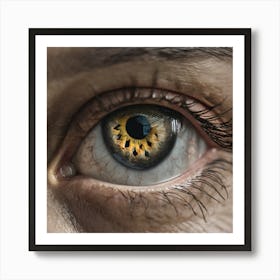 Eye Of The Future 2 Art Print