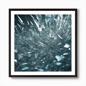 Shattered Glass 15 Art Print