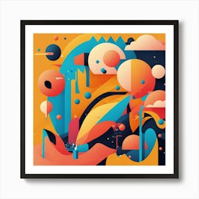Abstract Painting 104 Art Print