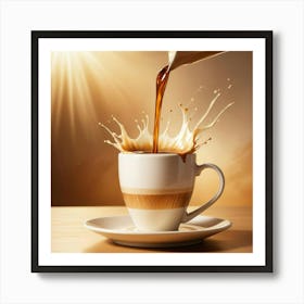 Coffee Pouring 56 Art Print