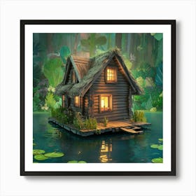 House In The Forest 2 Art Print