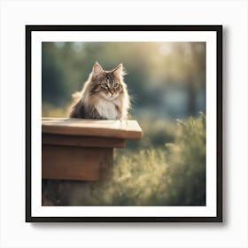 Portrait Of A Cat 8 Art Print