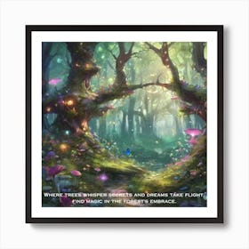 Fairy Forest Art Print