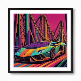 Lamborghini Art Print