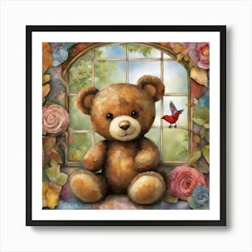 Teddy Bear 2 Art Print