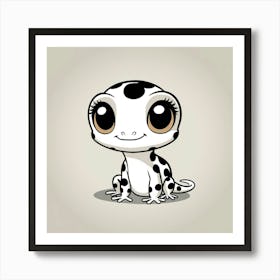 Spotted Gecko 1 Art Print