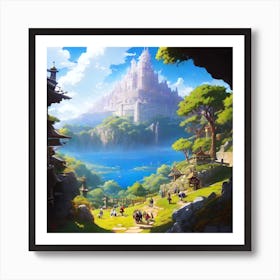 Ocarina Of Time Art Print