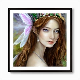 Pretty Fairy Art Print