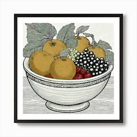 Fruit Bowl 2 Art Print