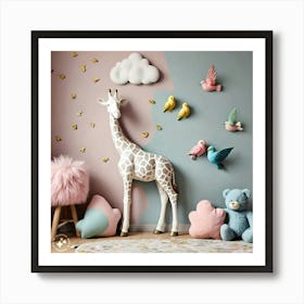 Giraffe Art Print