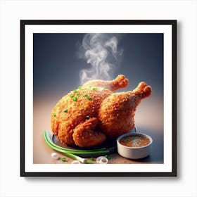 Korean Fried Chicken Art Print