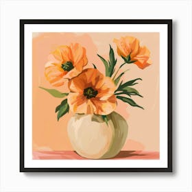 Flowers In A Vase 45 Art Print