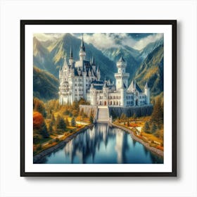 Fairytale Castle Art Print