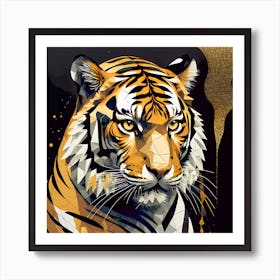 Tiger Poster Artwork Art Print