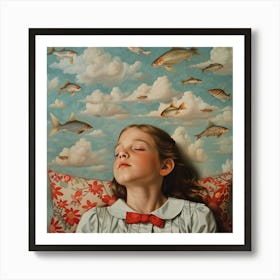 Dreams of Sardines and Other Fish Art Print