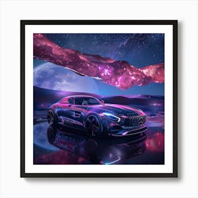 Mercedes Amg Gt Art Print