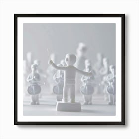 Man With A Violin Art Print