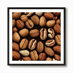 Nuts As A Logo (26) Art Print